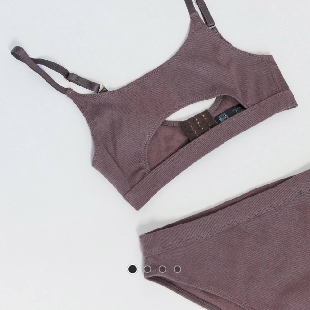ASOS design ribbed set